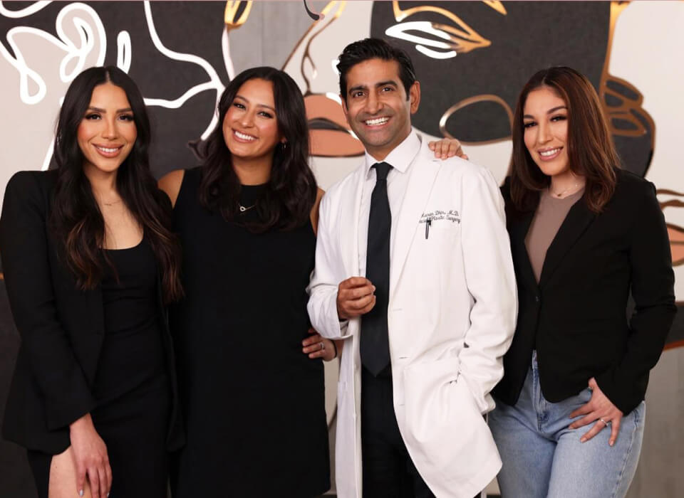 Dr Dhir along with his team