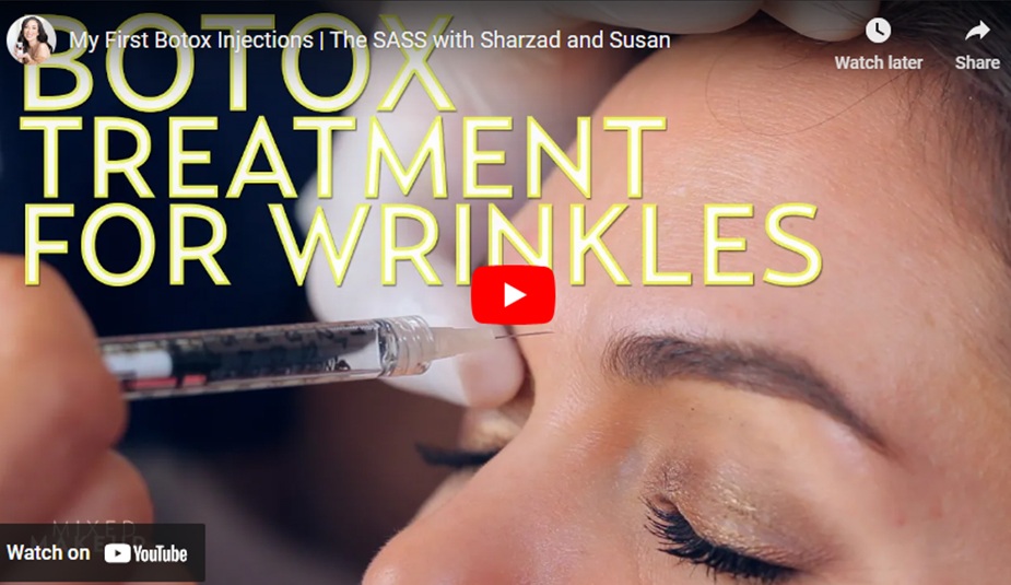 Thumbnail of Botox treatment for wrinkles video of Dr Dhir